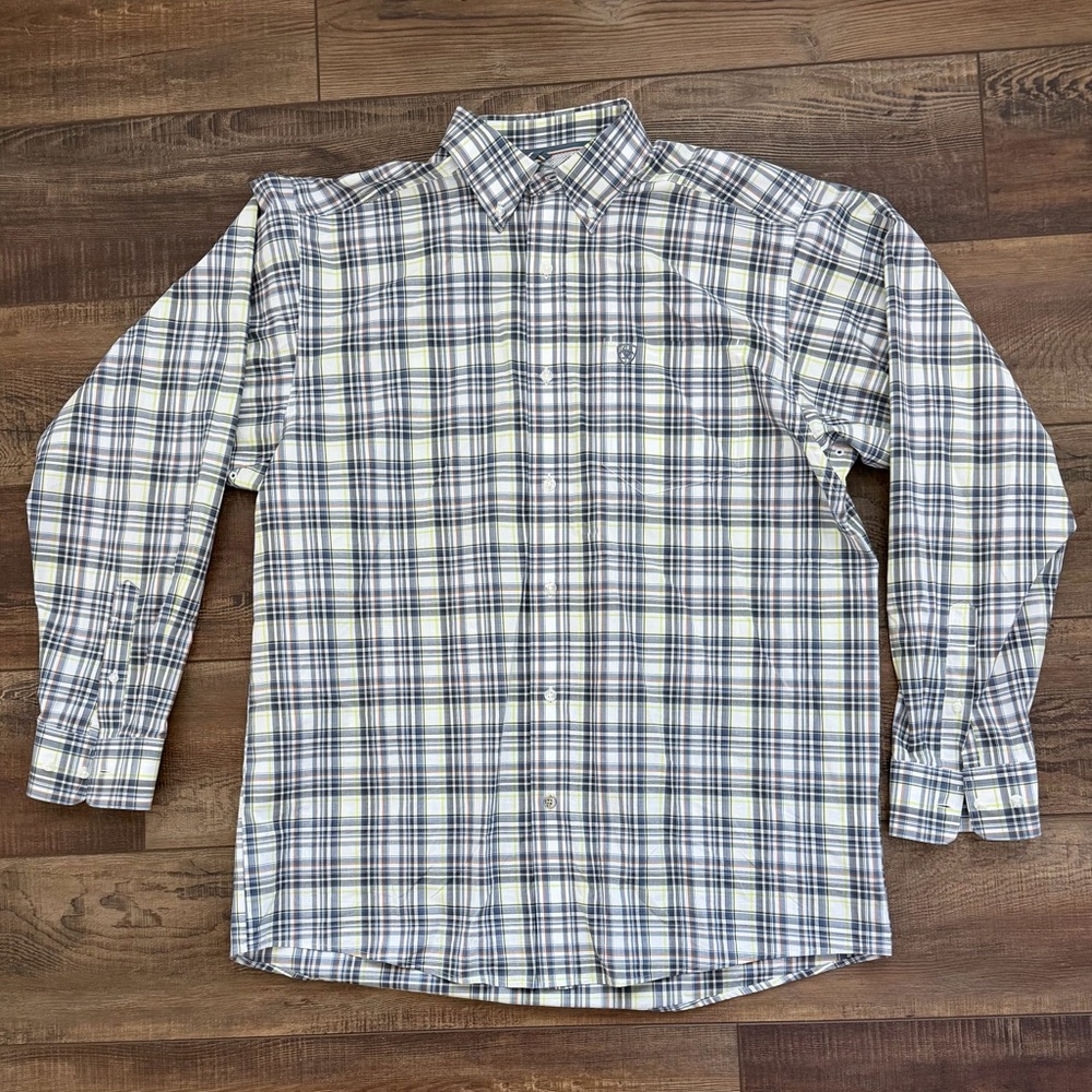 Men’s Ariat Pro Series long sleeve shirt - Picture 2 of 6